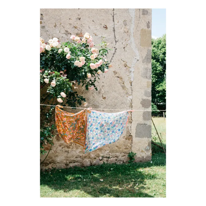 Louise Misha Foulard Romy Soie - Collection Femme | Rouille