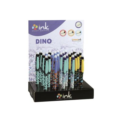 Ink EFFACink Dino - Stylo à bille effaçable - différents modèles disponibles