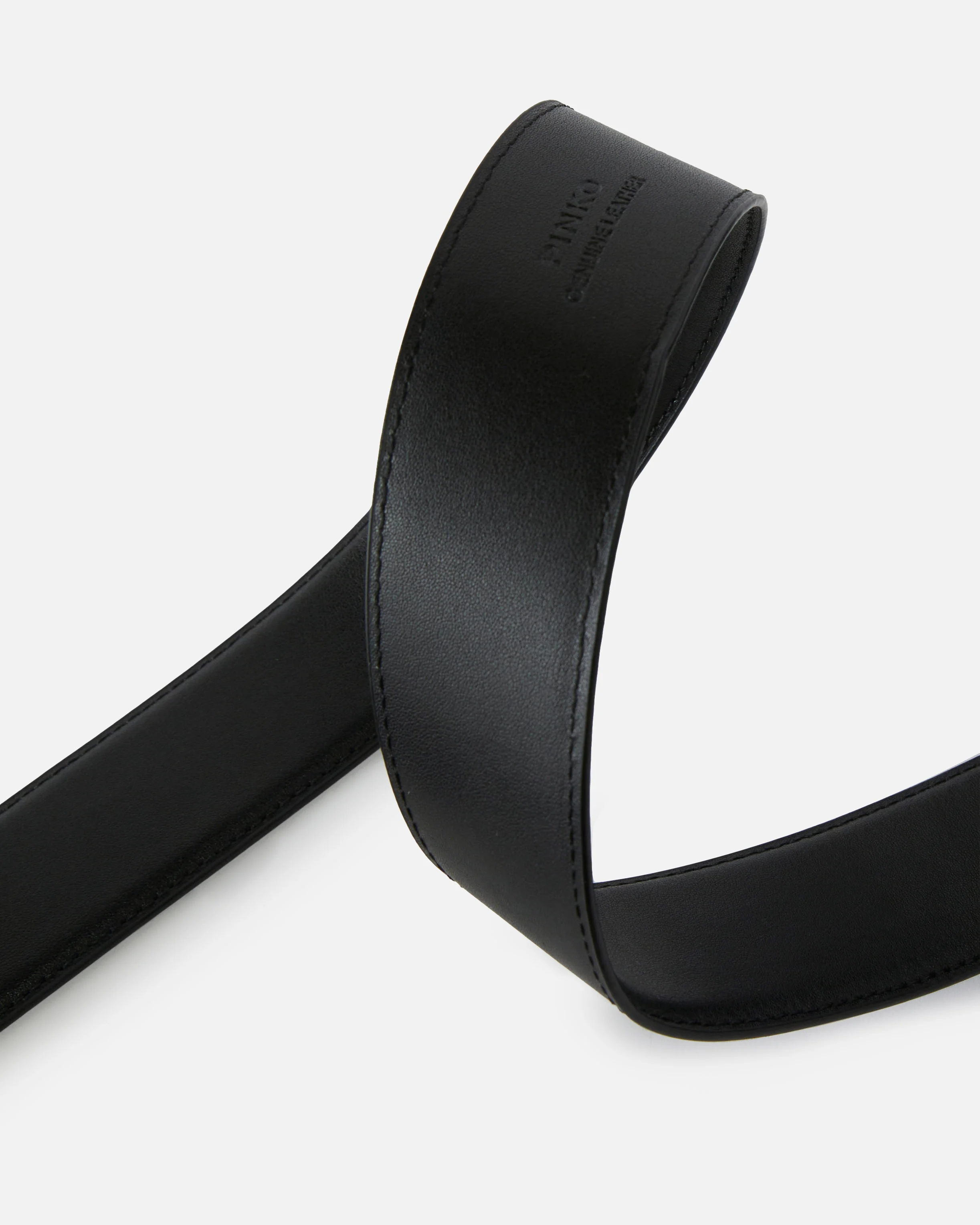 Ceinture large love birds | Noir