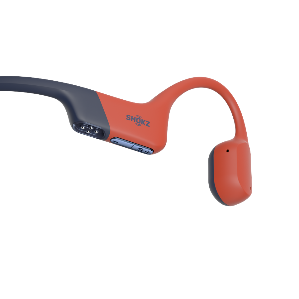 Shokz - OpenSwim Pro, Bone Conduction Headset- Red