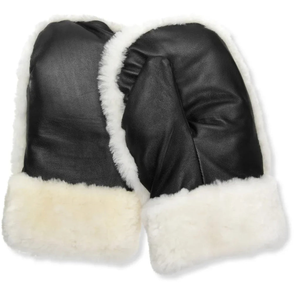 Køb KongWalther Lamb Skin Black Østerbro Barnevognshandsker