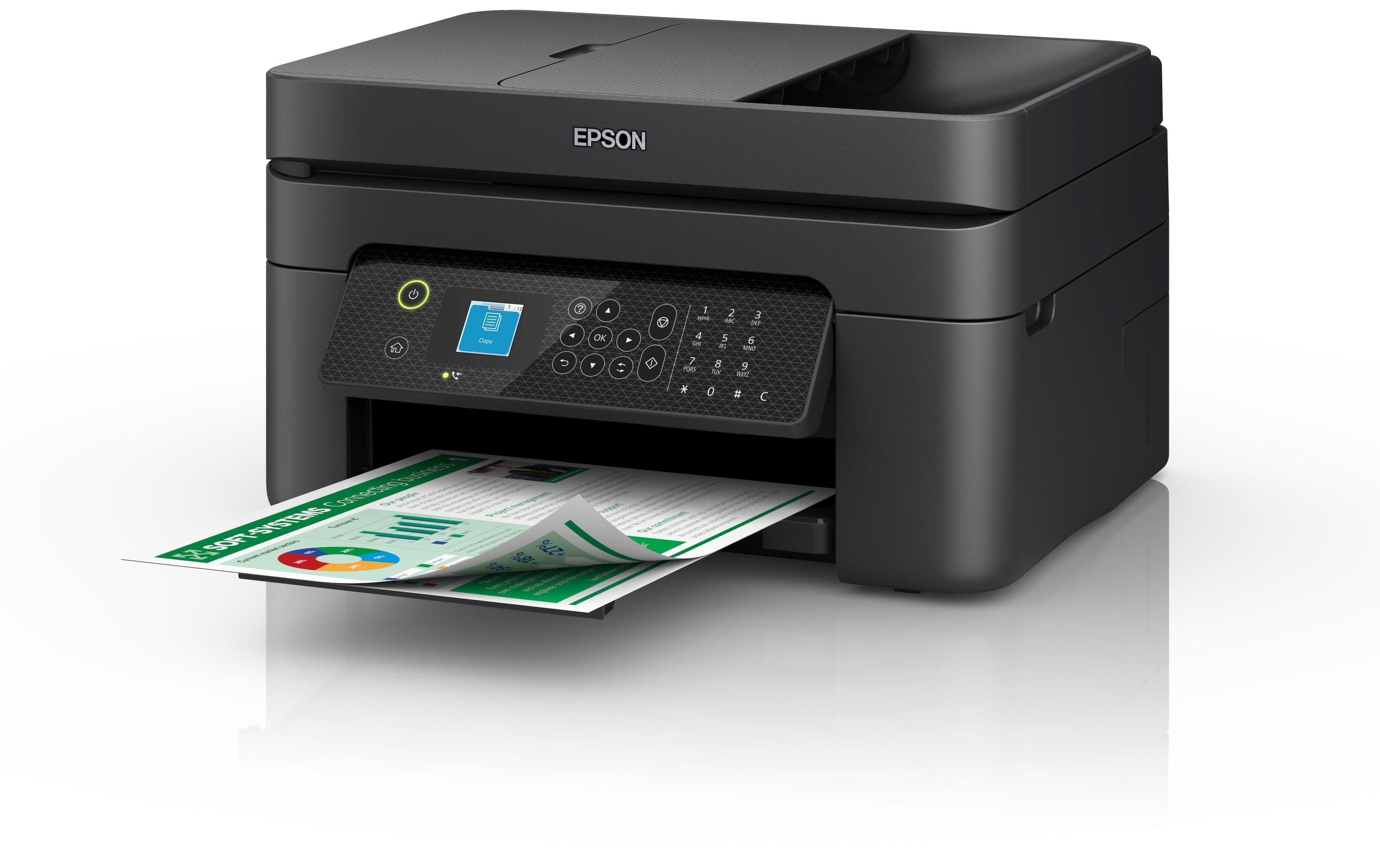 Multifunktionsdrucker WorkForce WF-2930DWFWLAN-fähiger 4-in-1-Tintenstrahl-Multifunktionsdrucker