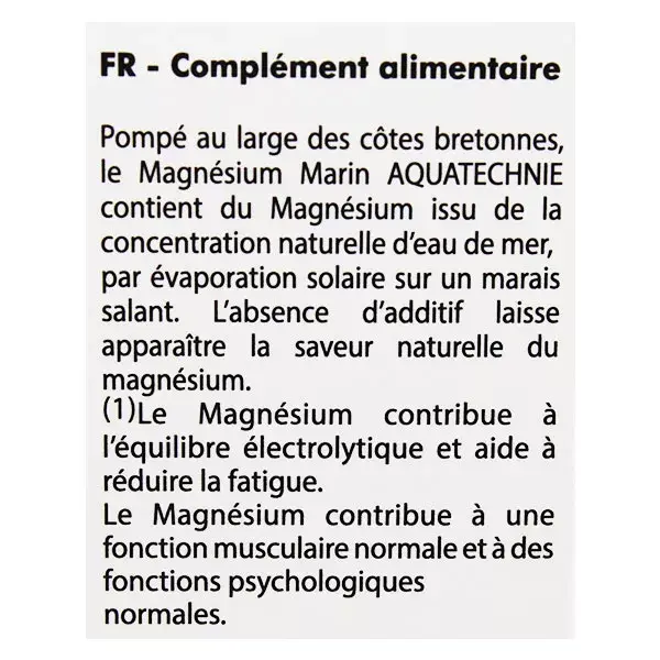 Biotechnie Magnésium Marin 20 ampoules