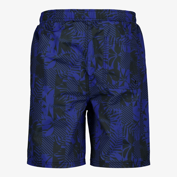 Osaga heren zwemshort met blauwe print