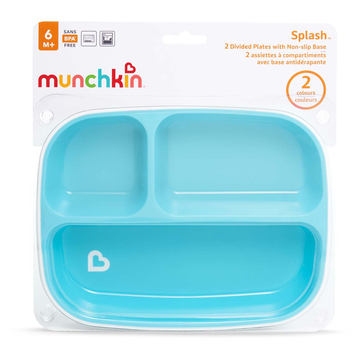 Munchkin vakjes bord 2 stuks multi