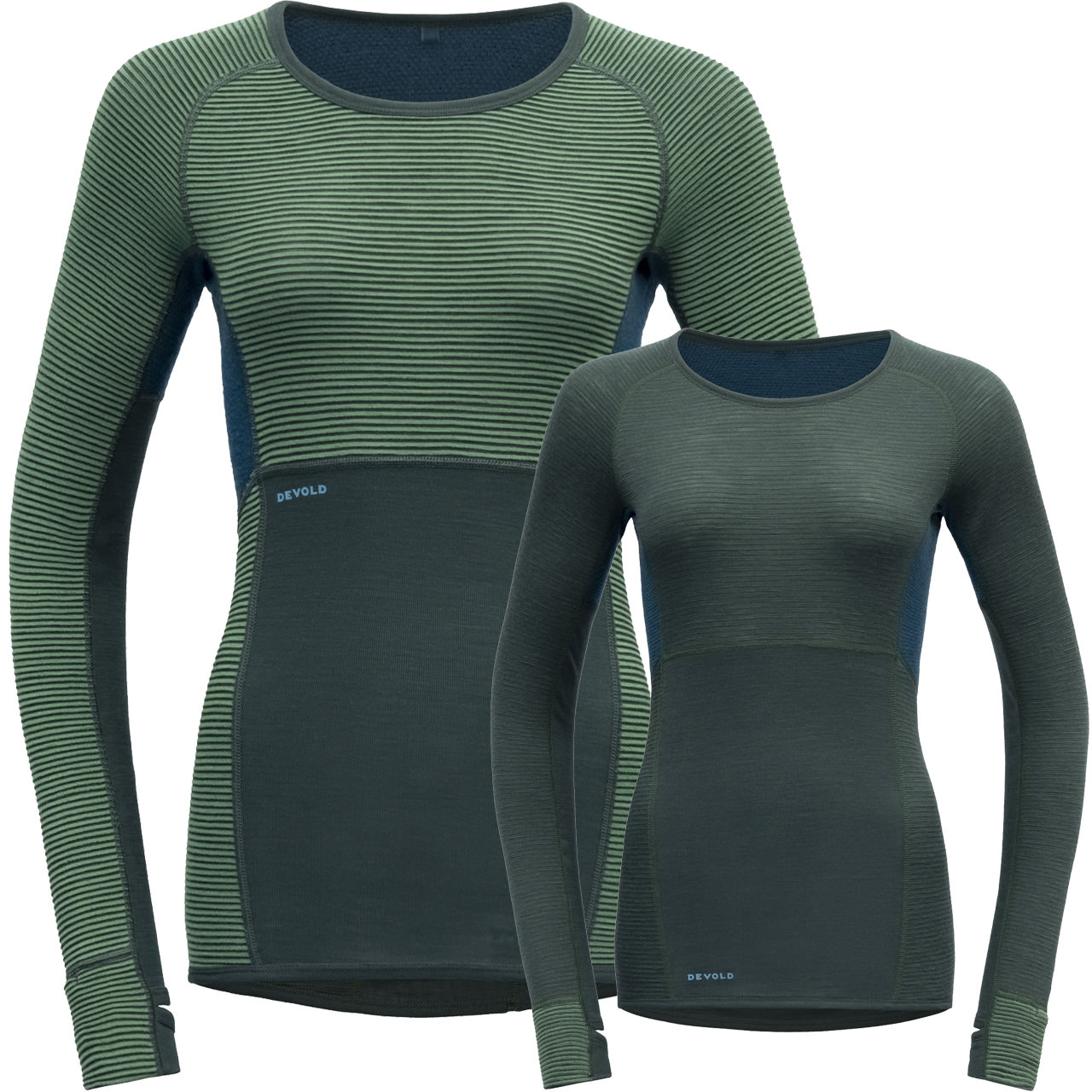 Devold Damen Langarm Shirt Merino TUVEGGA woods green | Funktionsunterwäsche | Skitourenbekleidung | Damen | XSPO-Fashion