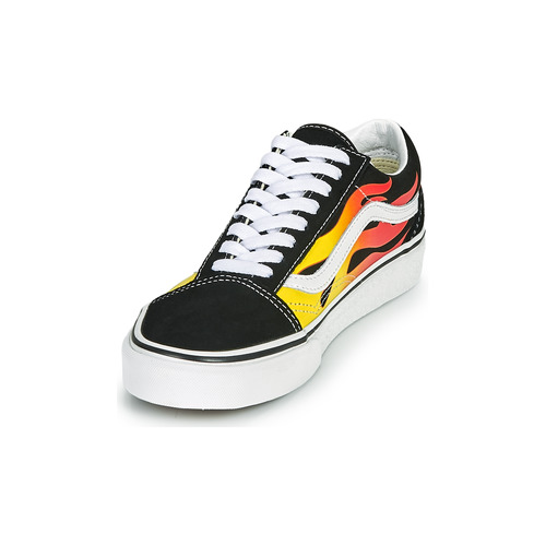 Vans - UA OLD SKOOL - Noir / Orange