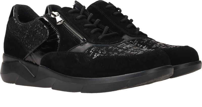 Waldlaufer Funky Sneakers Zwart Dames