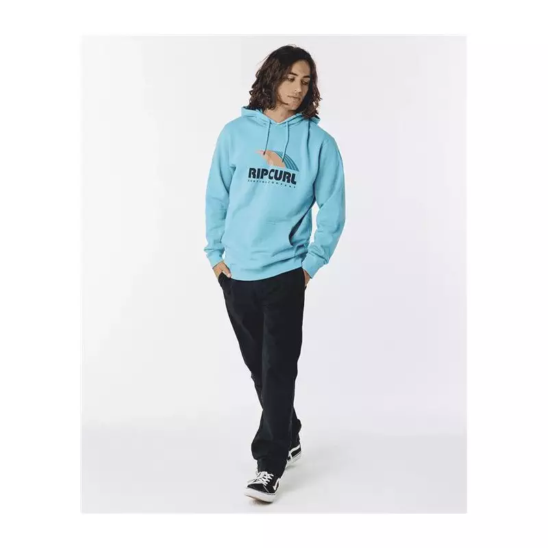 Sweat RIPCURL Hey Mama Print Hood Dusty Blue