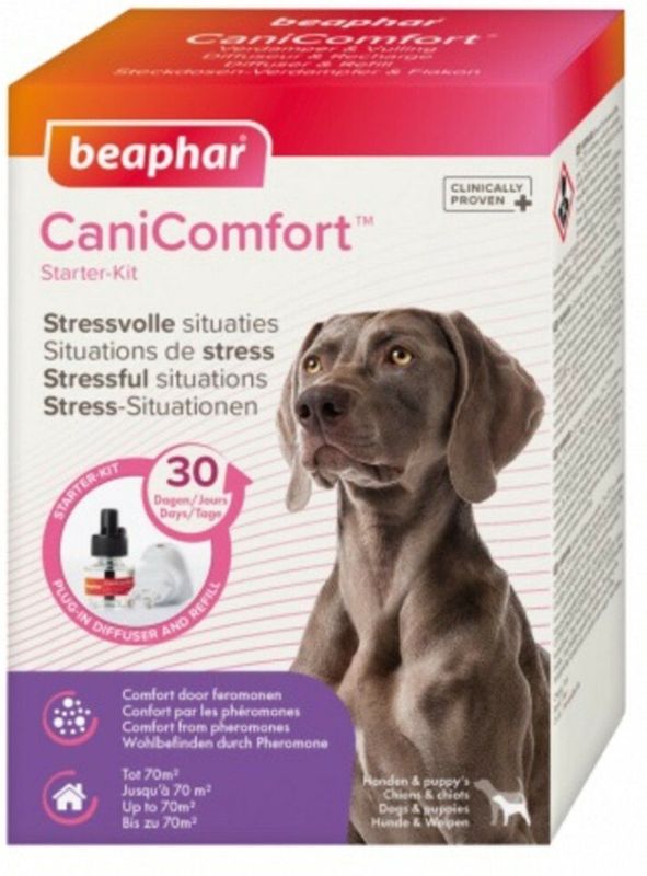 3x Beaphar CaniComfort Starterskit Verdamper 48 ml
