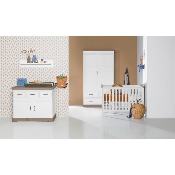 Kidsmill Savigno Babybed 70 x 140 cm Grijs Zonder Kruis