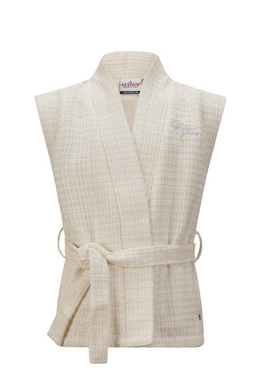 Retour Jeans gilet Dasha offwhite