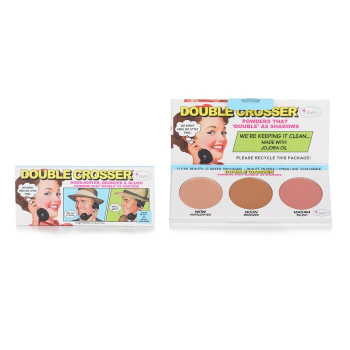 TheBalm TheBalm Double Crosser (Highlighter, Bronzer & Blush) 8.5g/0.29oz