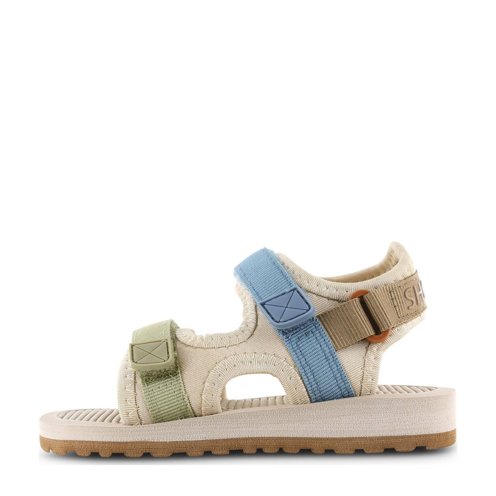Shoesme sandalen beige/blauw/groen