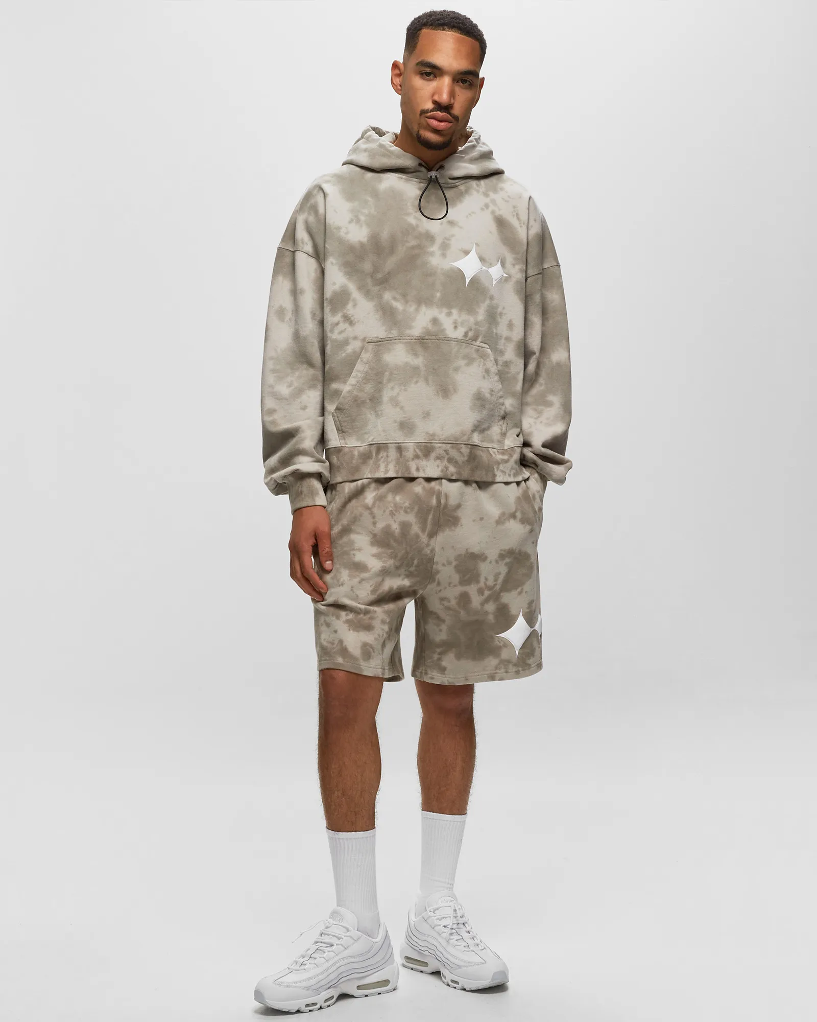 BSTN Brand Tie Dye Sweatshorts