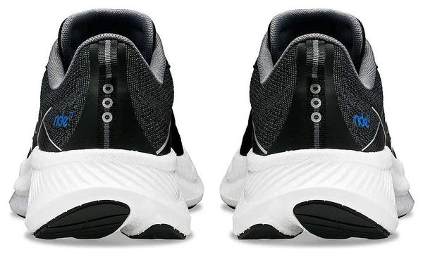 Chaussures Running Saucony Ride 17 Noir/Blanc Homme