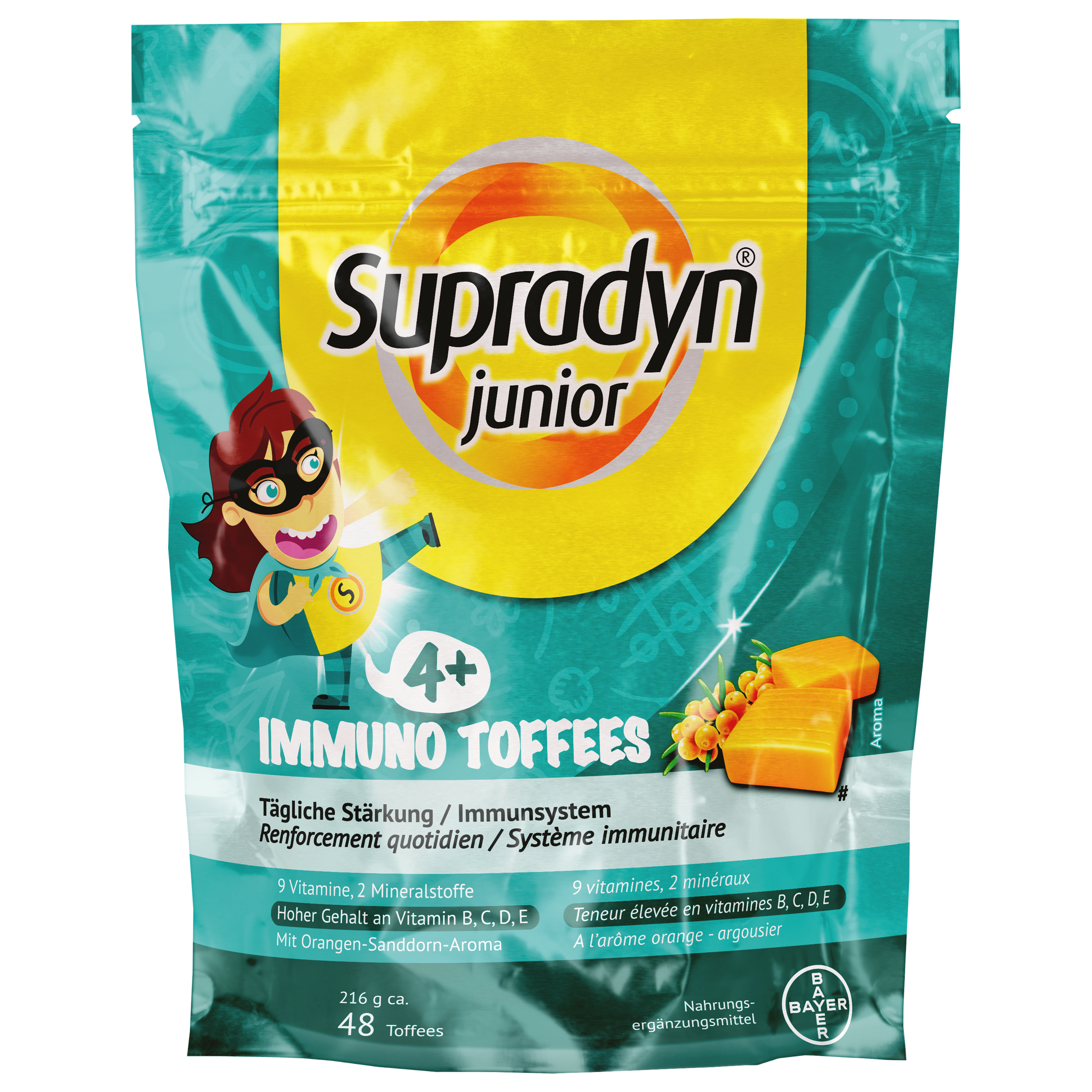 SUPRADYN junior immuno Toffees<br>48 Stück, Beutel
