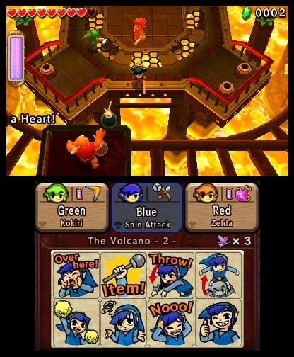 The Legend Of Zelda: Tri Force Heroes - Nintendo 3Ds