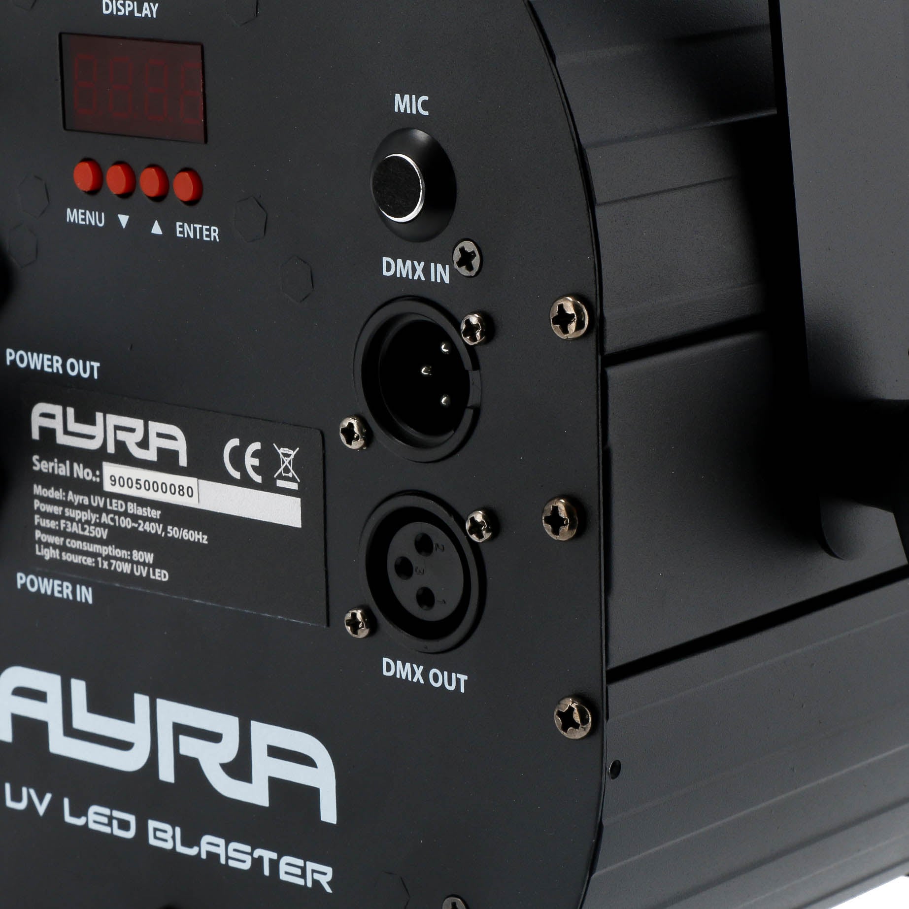 Ayra UV LED Blaster blacklight-effect