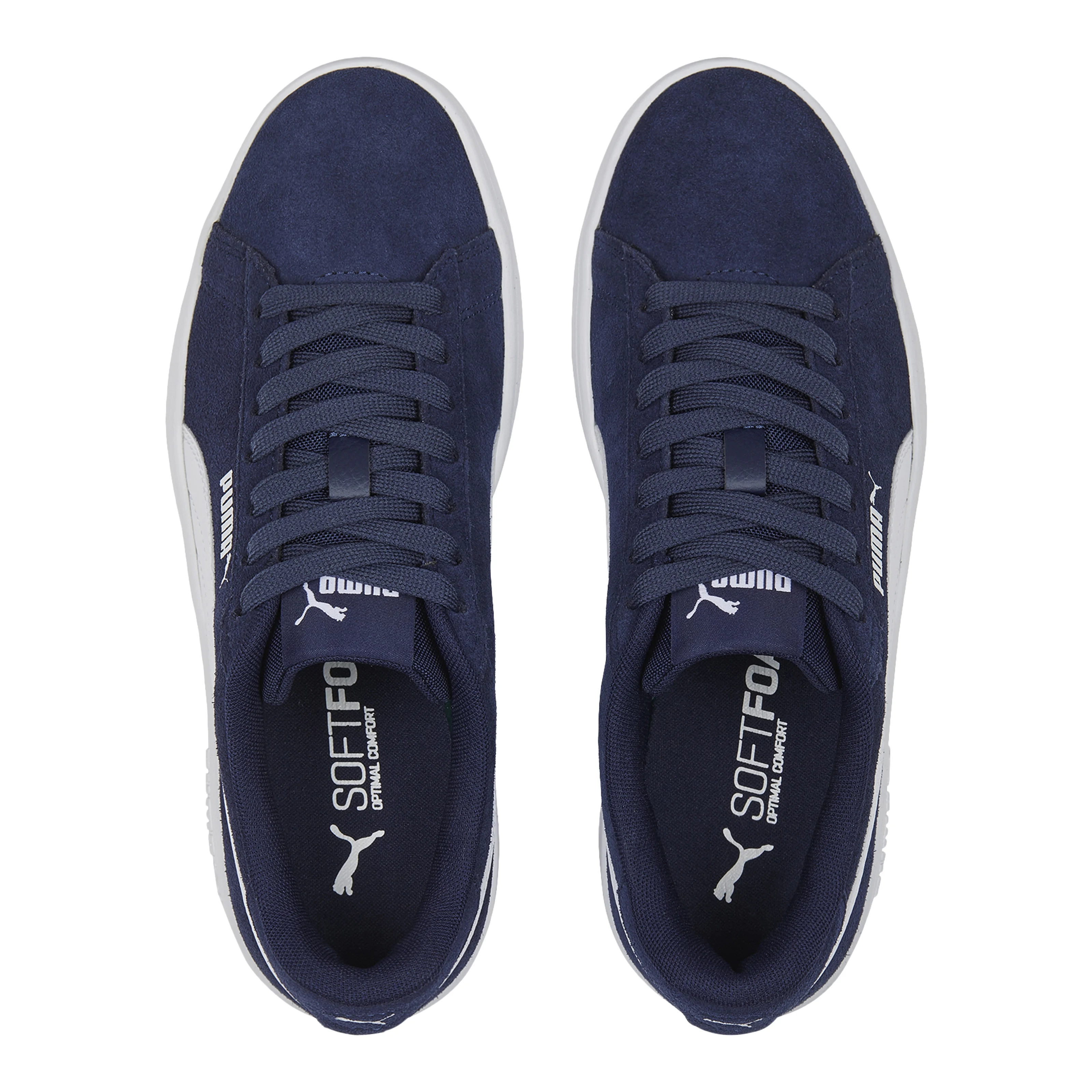 Basket cuir juniorsmash | Bleu