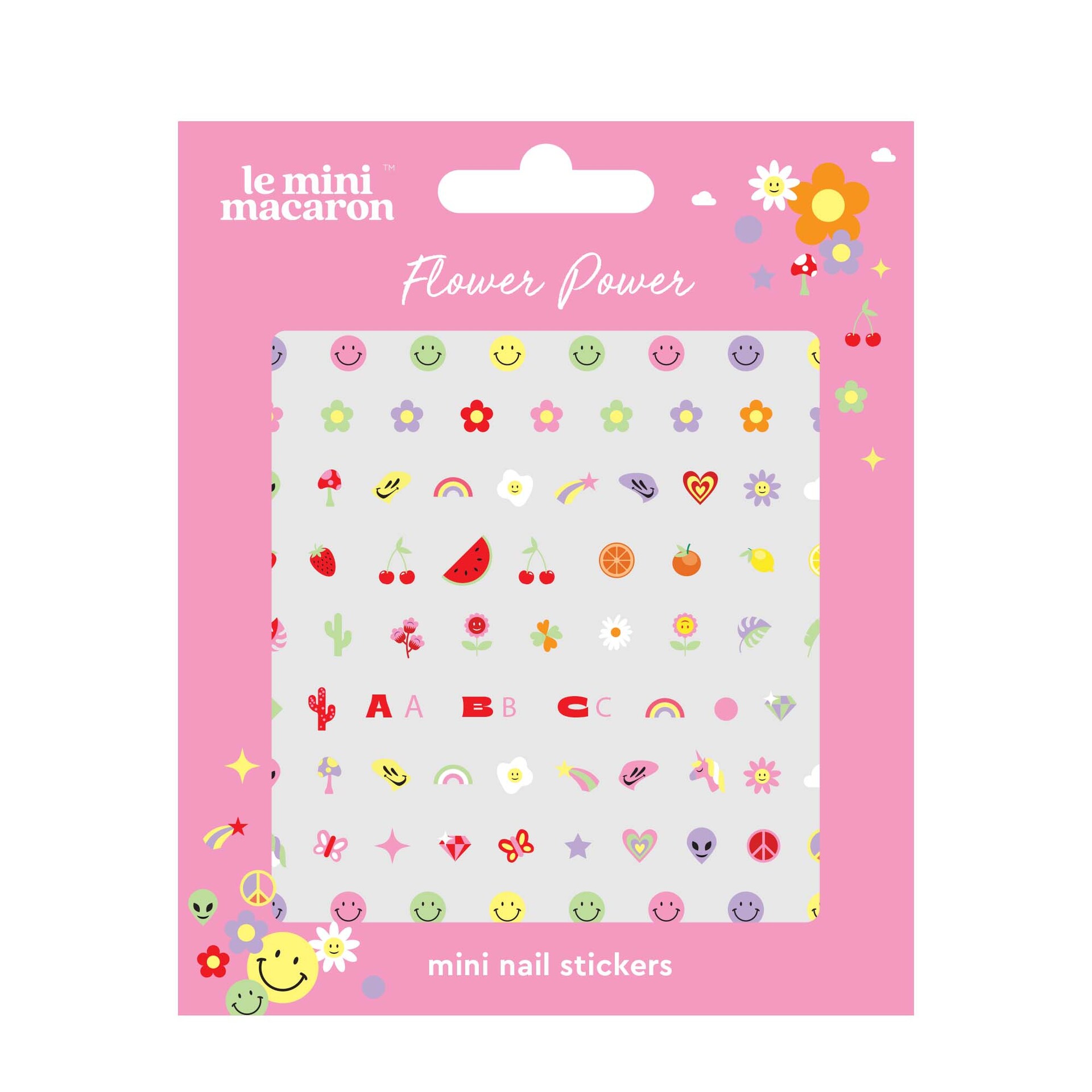 Mini Nail Art Stickers Flower Power