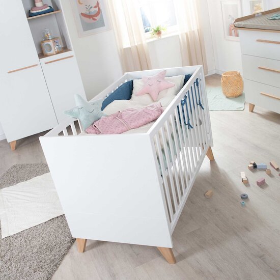Léon Lit cododo   Blanc        60 x 120 cm   de               Roba