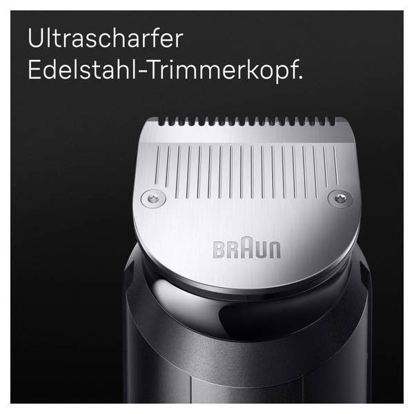 Braun All-In-One Styling Set MGK7450, 11-in-1 Set für Bart, Haare, Bodygrooming und mehr