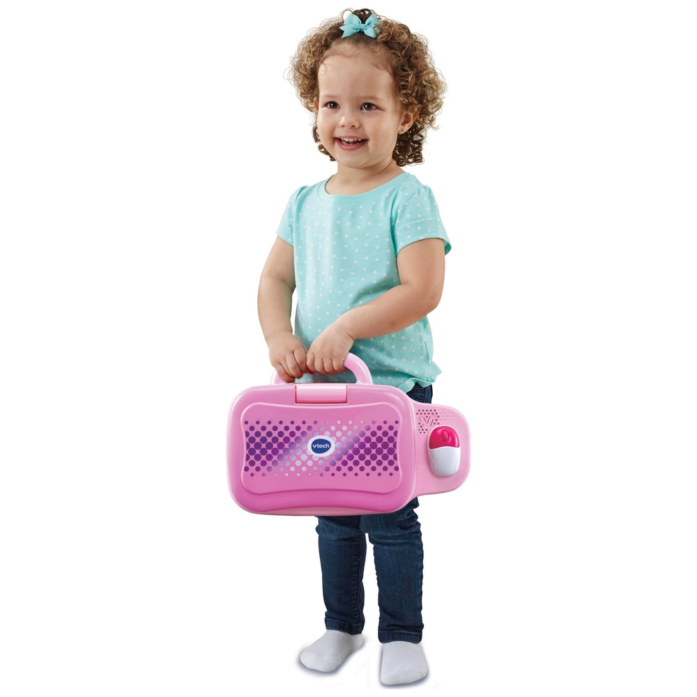 VTech Tech-Laptop für Kleinkinder, Rosa
