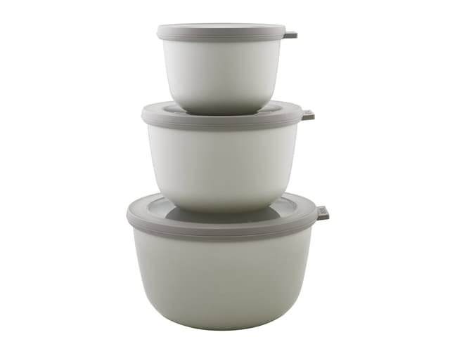 Mepal Cirqula høj Skålesæt 3 stk. Nordic white