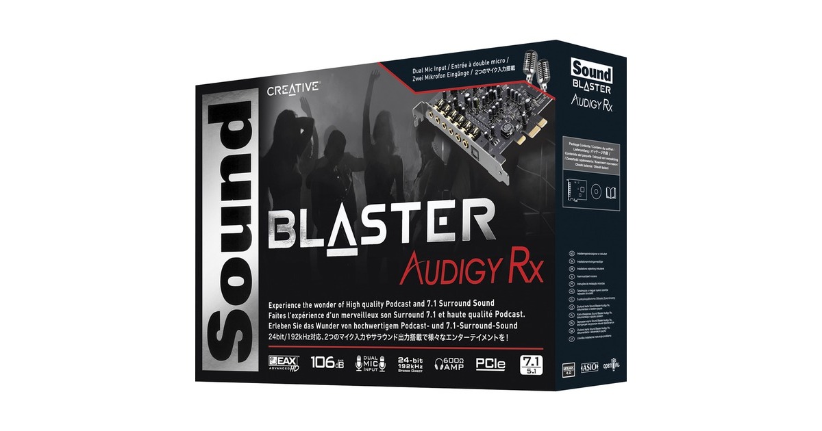 CreativeSB Audigy RX geluidskaart