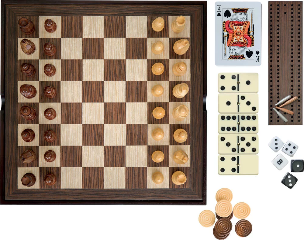 COFFRET 5 JEUX DE SOCIETE