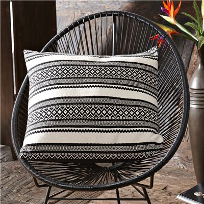 Coussin tissage ethnique