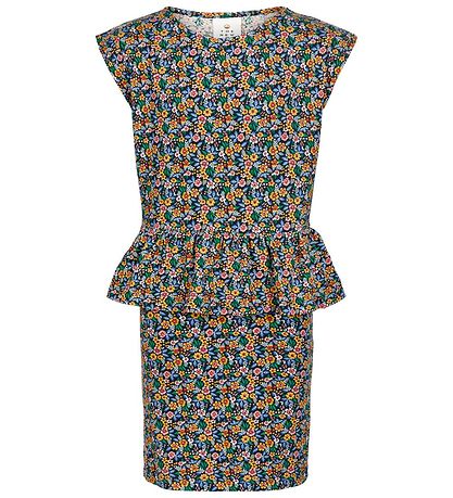 The New Kleid - Ully - Navy Blazer m. Blumen