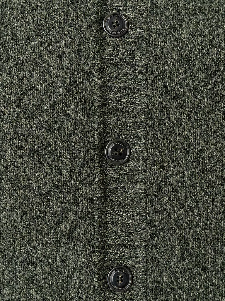 MAERZ Strickjacke dunkelgrün