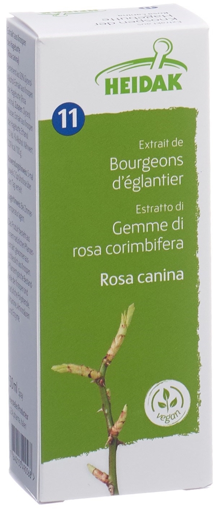 HEIDAK Knospe Hagebutte Rosa canina Glyc Maz Fl 30 ml