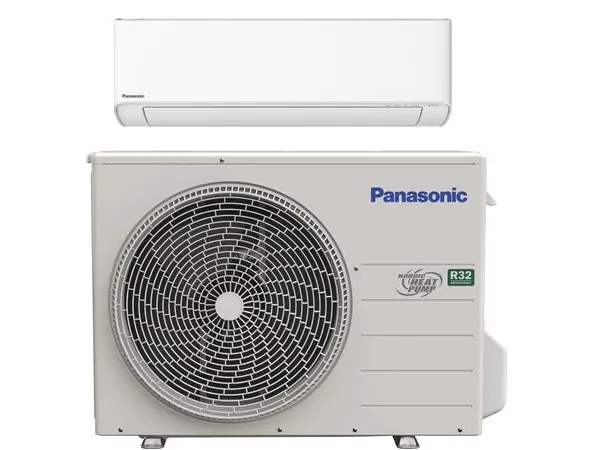 Panasonic Varmepumpe Split NZ25YKE består af CS-NZ25YKE-1 og CU-NZ25YKE, SCOP 5,00 A  , R32 kølemiddel og cloud control [Leveres i 2 kolli]