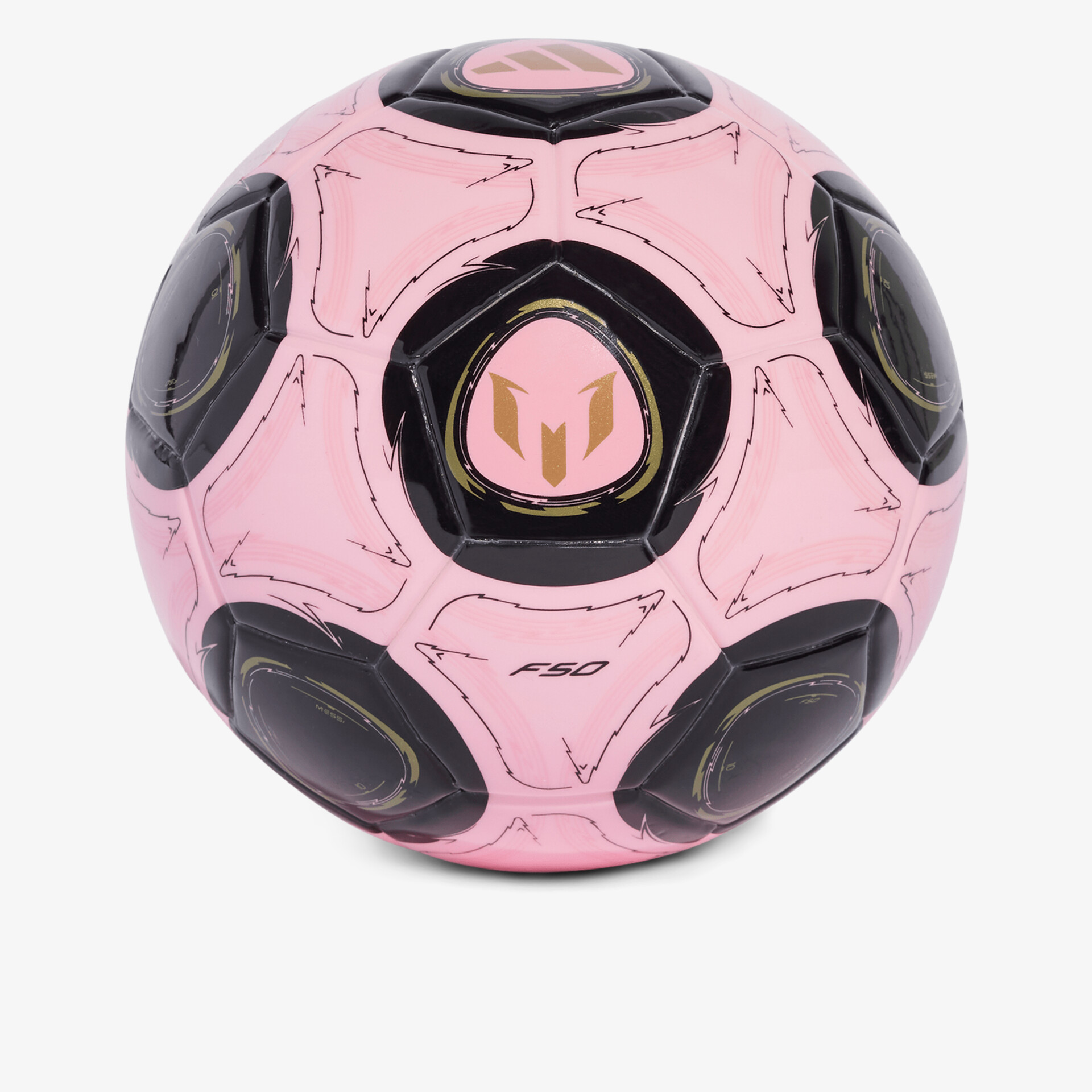 adidas Messi Mini Unisex Fußball silber