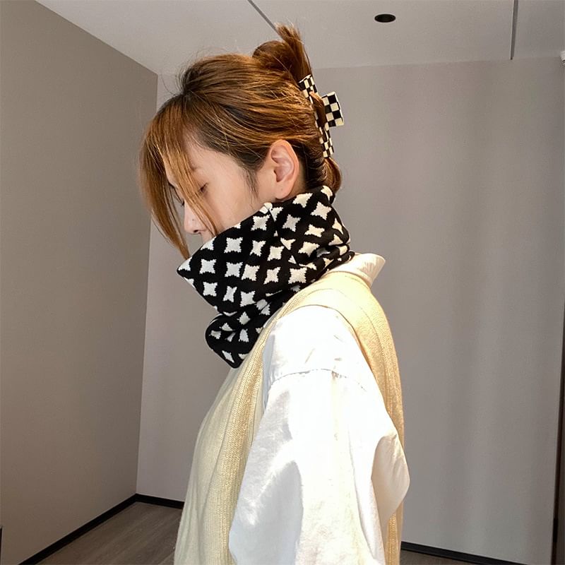 Nikifa - Sterrenprint Multi-Way Knit Beanie