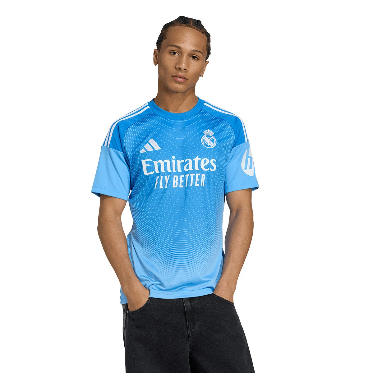 Camisola adidas Real Madrid Primeiro Equipamento Guarda-redes 2025-2026