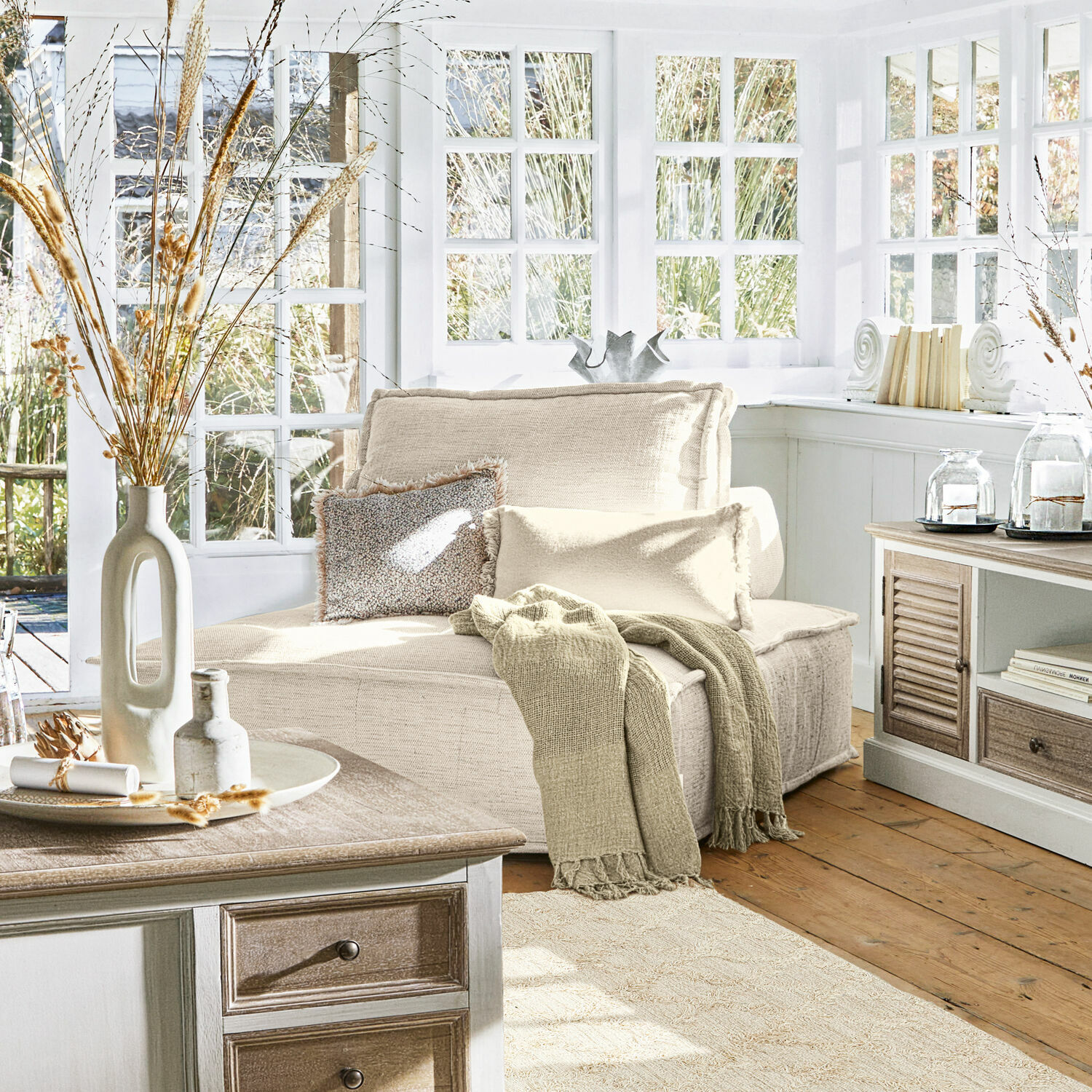 Loungesofa Tesshill leinen