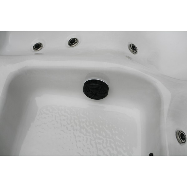 Badstuber Fiji outdoor whirlpool 2 persoons sterling silver