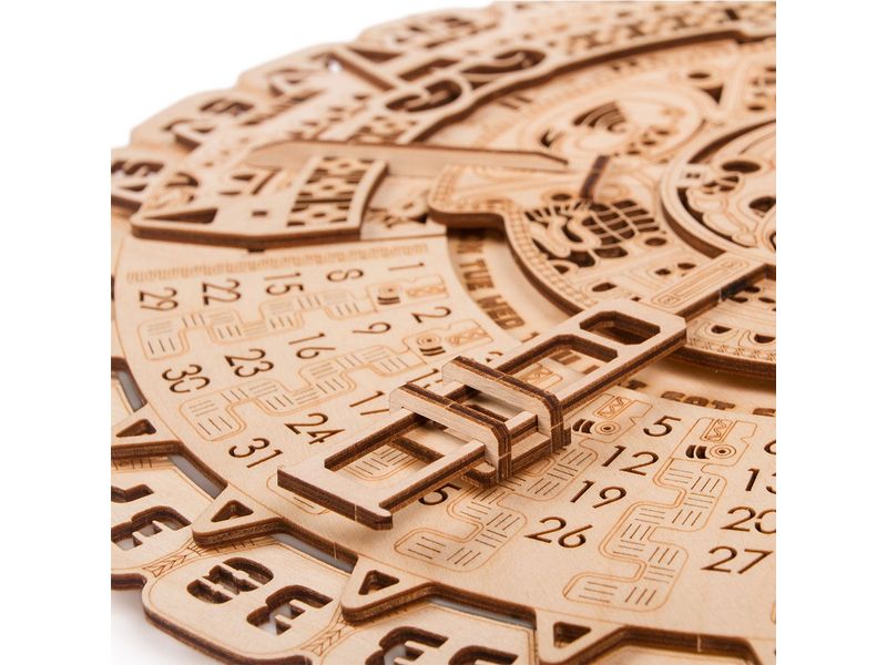 WoodTrick Bausatz Maya-Kalender Kalender 3D Bausatz aus Holz