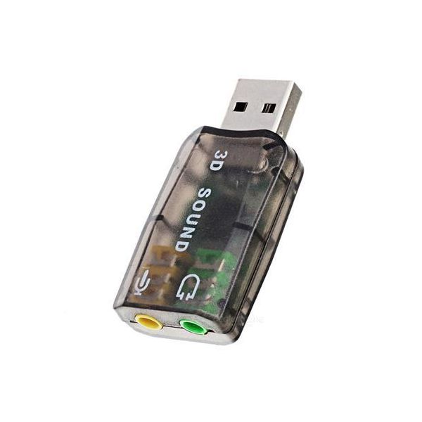 Placa de Som USB 5.1 OEM - MULSOMSC01