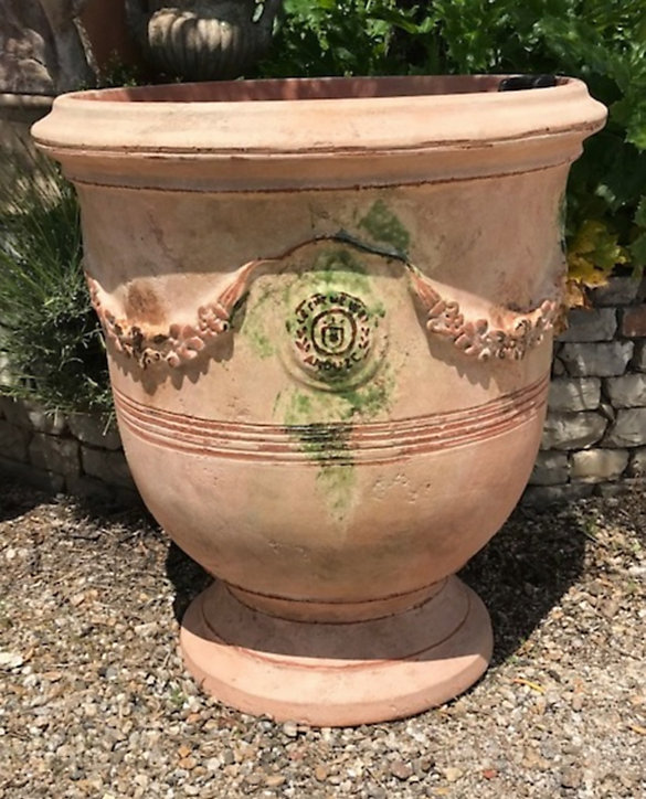 Vase en terre cuite Anduze Antica H.70 cm