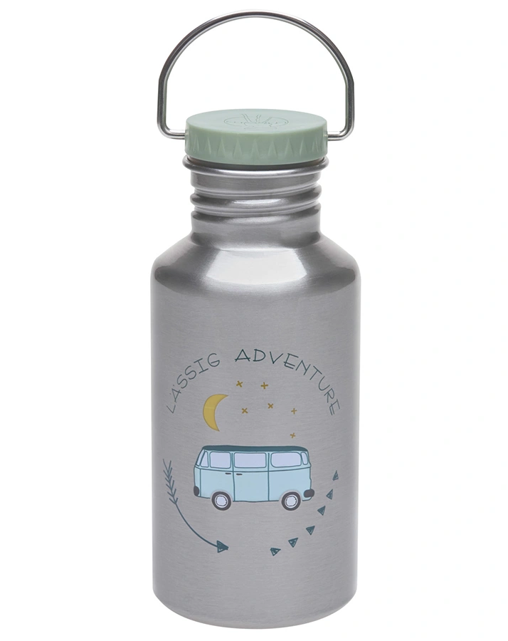 Lässig Edelstahl-Trinkflasche 