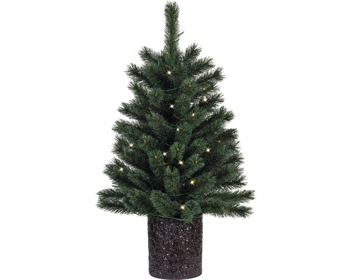 Kunstkerstboom, dennenboom Lafiora Chamonix set, 90 cm hoog, groen