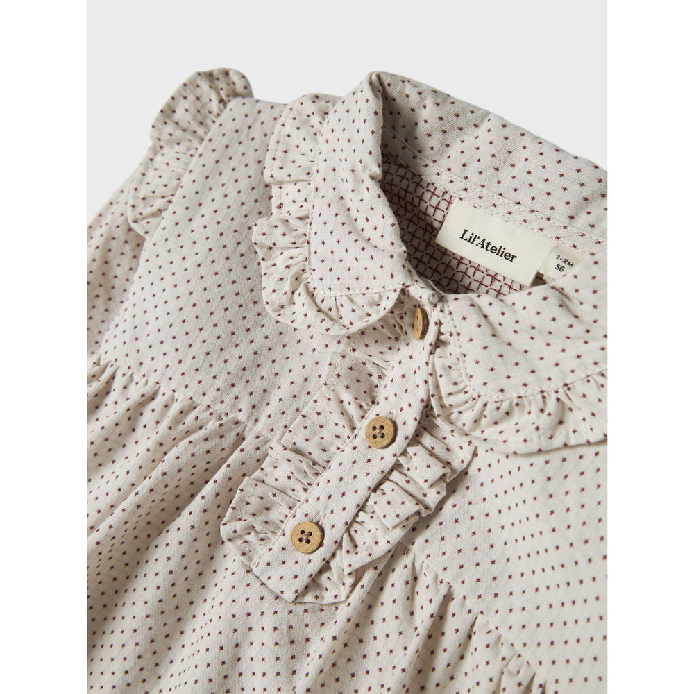 Køb Lil'Atelier Pastel Parchment Nbfolena Ls Loose Body Kjole Lil