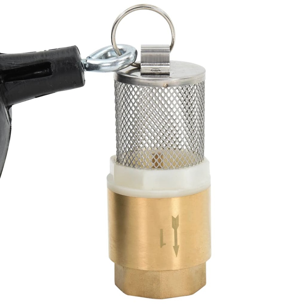 Tuyau d'aspiration avec raccords en laiton vert 1,1