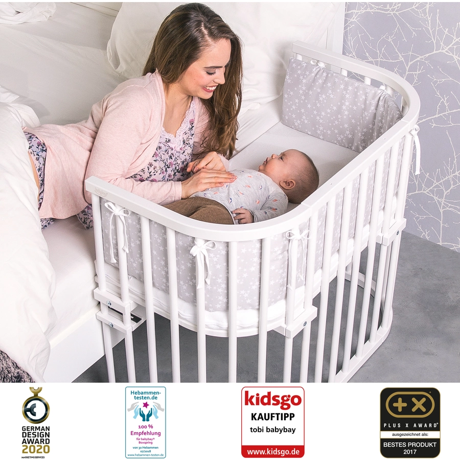 babybay Beistellbett Maxi weiß