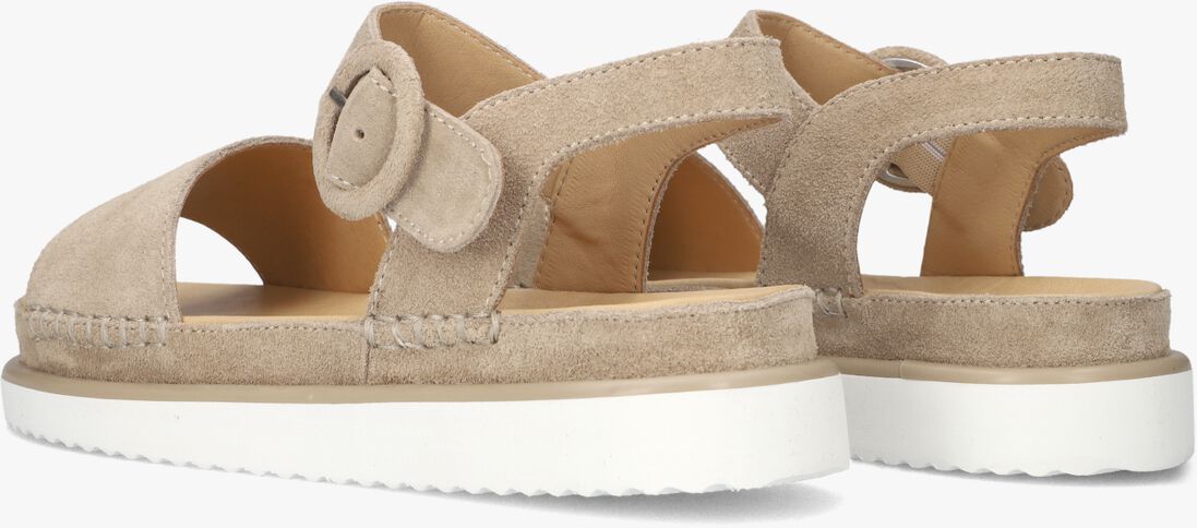 beige ayana platte sandalen 11865